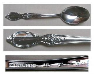 victorian rose oval or dessert spoon wm rogers son from