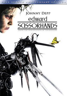 Edward Scissorhands DVD, 2005, 10th Anniversary Edition Full Frame 