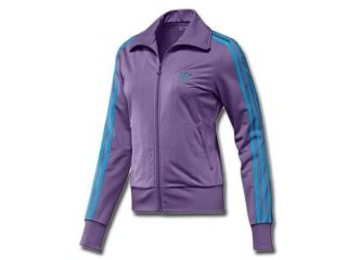 adidas originals women s firebird track jacket violet