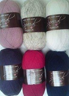 Stylecraft Aran With Wool Special Yarn 400g FREE POST **BULK BUY 