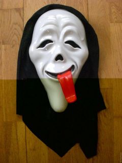 Light Up Assorted Scream Masks Halloween Fancy Dress Costume Party 