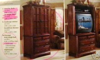pennsylvania house wyndham hall armoire top only 