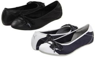 PUMA LILY BALLET LACE N WOMENS FLAT BALLERINA SHOES ALL SIZES