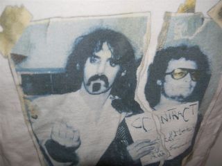Frank Zappa Larry Wildman Fischer DerailRoaded T Shirt Size Large 