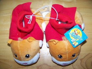 sg footwear tan red toddler zhu zhu pet slippers choice of size