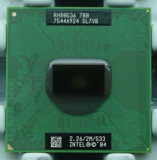Intel Pentium M 780 Processor 2.26 2.26ghz 2M FSB 533 MHz SL7VB 855 