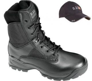 11 Tactical ATAC 8 Side Zip Boot + FREE 5.11 2012 Baseball Cap 