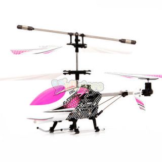 Pink DFD F102 3.5 Channel Remote Control 3.5CH RC Helicopter Infrared 