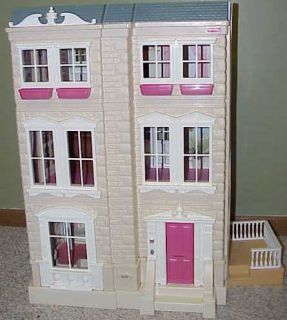 Fisher Price Loving Family Special Edition Townhouse Doll House Lot 