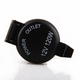   /Motorcycle Cigarette Lighter Socket Outlet 12V Black for GPS phone