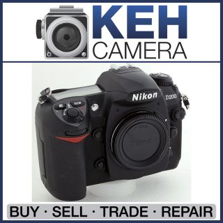 Nikon D200 10.2 Megapixel Digital SLR Camera Body (#3041610) w/Battery 