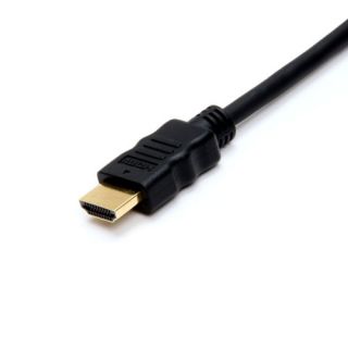 10ft Gold 24 1 DVI D Male to HDMI Male Cable for HDTV Full HD TV 10 