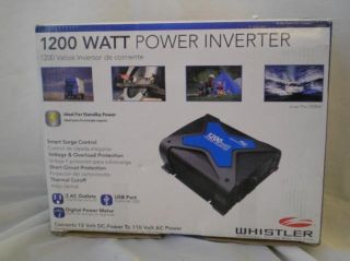 whistler pro 1200w 1200 watt power inverter