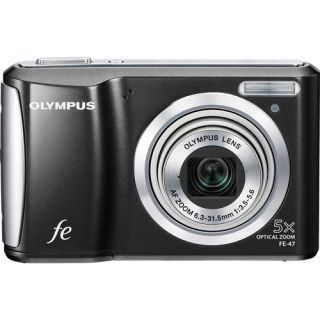 Olympus FE 47   14 Megapixels, 5x Optical Zoom Digital Camera, B