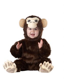 Plush Furry Chimpanzee Monkey Costume Infant 12 18 18 24 Months