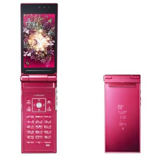 DoCoMo Fujitsu F 02D 16 MP HD 3D Waterproof Pink Mobile Cellphone F 