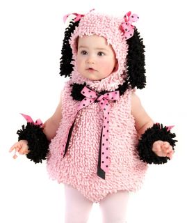 Baby Girls Pink Poodle Outfit Infant Toddler Halloween Costume
