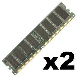 2GB 1gb X2 PC3200 DDR 400mhz 184 pin RAM LOW DENSITY MEMORY NON ECC PC 