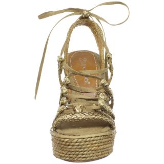 New Womens 2 Lips Too Espadrille Sandals Natural