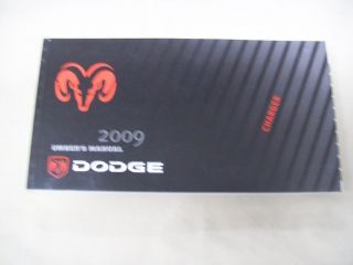 2009 dodge charger owners manual