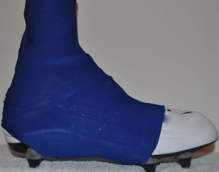 Royal Blue 2Tone Cleat Covers Football Spats Spats