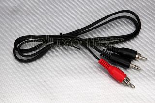 5mm 1 8 to RCA Male Jack Stereo Headphone Lead Audio Cable Adapter 