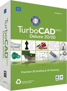 IMSI Design TurboCAD Deluxe 2D 3D V 4 for Mac 2D 3D Hardcopy Training 