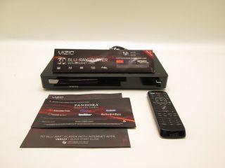 You are bidding on a Slightly Used Vizio 3D Blu Ray Player. Model 