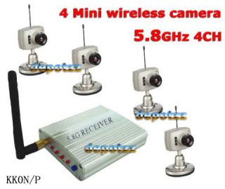 mini wireless camera 5 8ghz wireless security system