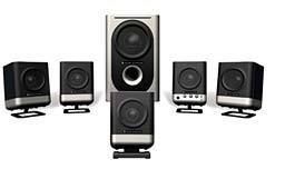 Altec Lansing 251 5 1 PC Speakers 6 Speakers