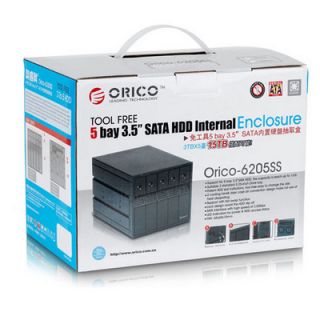 ORICO 5 Bay 3 5 Hot Swap SATA HDD Internal Enclosure Optical Drive 