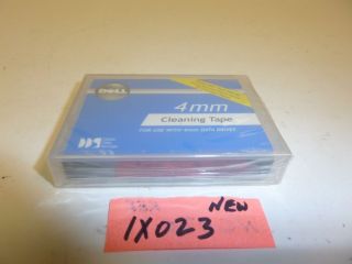 New Genuine Dell 4mm Cleaning Tape Drive DDS DDS 4 P N 1x023