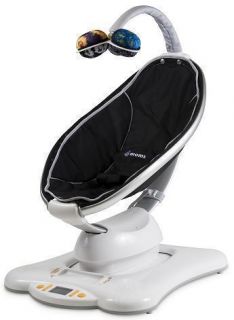 4MOMS Mamaroo Plush Bouncer Rocker Swing Soother Black 4M 005 006 New 