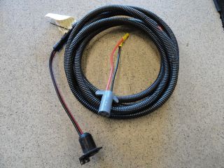 TROLLING MOTOR 8 AWG BATTERY HARNESS W/ QUICK CONNECTION PLUGS AND 