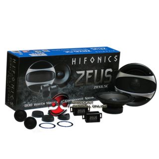 Hifonics ZRX6 5c 6 5 2 Way Car Audio Component Speaker System Pair 