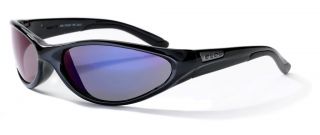 Bloc Stoat XR PB58 Polarised Blue Lens Black Sunglasses