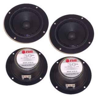 Replacement 8 Ohm 30 Watt 4 Mini Woofers Speakers