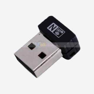 New Mini USB 150Mbps 802 11n 802 11g 802 11b Wireless PC Lan Wifi Card 