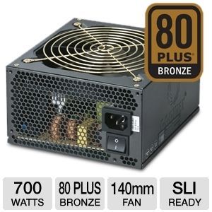 Coolmax Zu 700B 700Watt Modular 80 Bronze ATX PSU
