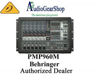 Behringer EUROPOWER PMP960M 900W Powered Mixer PMP 960