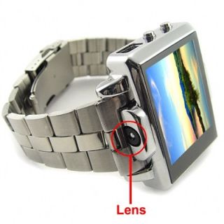 New Spy Watch 8GB MP4 Video Camera USB LCD Wristwatch