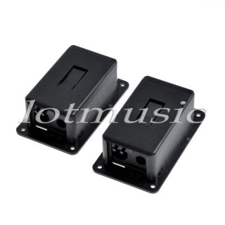 5X Great 9V Battery Box Case Holder for Active Guitar Bass Pickup 