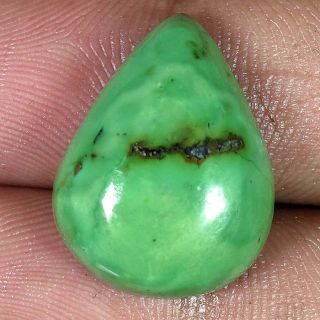 14 10cts AAA Natural Old Tibet Turquoise Pear Cabochon Supreme 