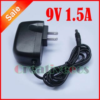 New 100 240V AC DC 9V 1 5A Converter Switching Power Charger Supply 