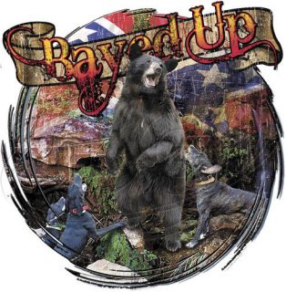   Bayed Up Bear Hunting Season Southern Rebel Black Grizzly Woods
