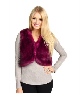 steve madden glam mink fur cropped vest $ 43 99