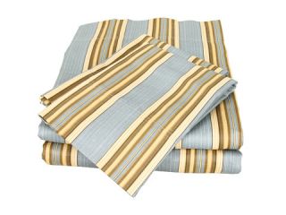 elite yardley stripe sheet set queen $ 60 00