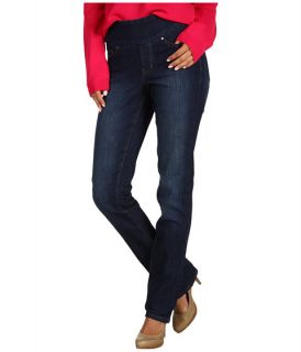 Jag Jeans Peri Pull On Straight in Blue Shadow    