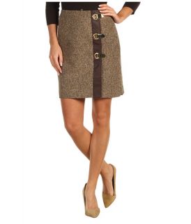   Kors Hudson Donegal Leather Grommet Skirt $92.99 $150.00 SALE