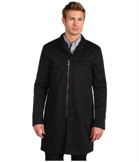 john varvatos zip coated cotton top coat $ 498 00